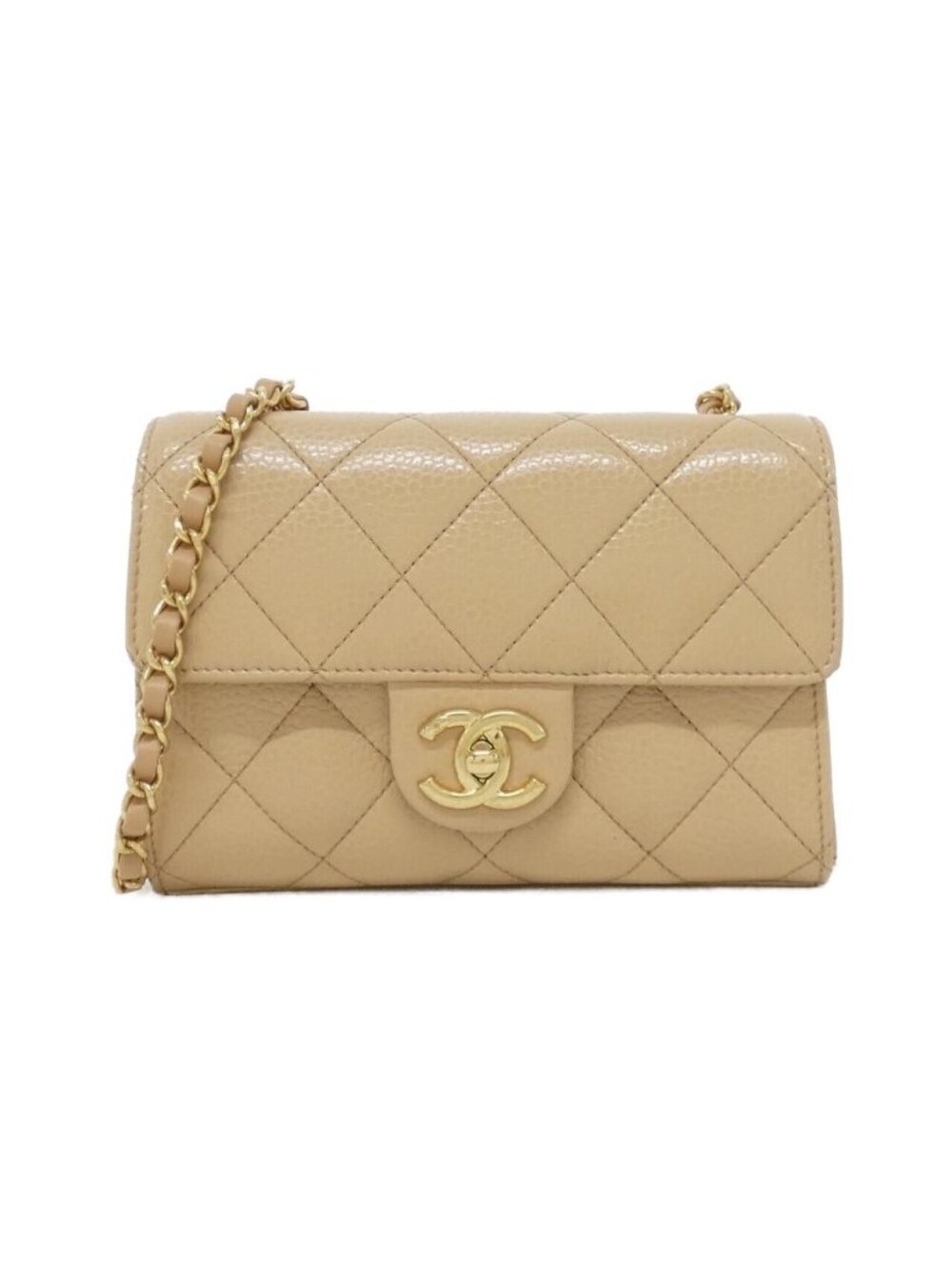 Chanel Shoulder Bag Beige